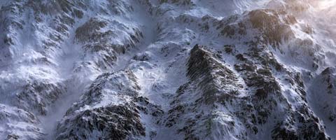 snowy mountain